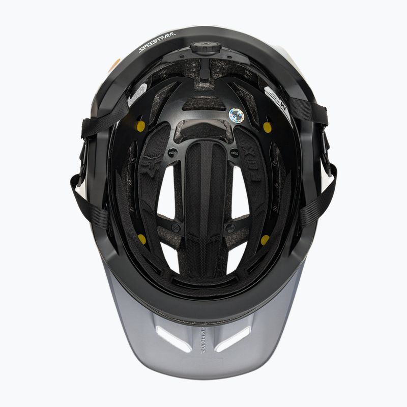 Fox Racing Speedframe Camo pilkas dviratininko šalmas 30654_033 5