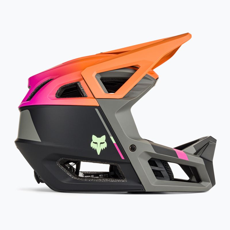 Fox Racing Proframe RS dviratininko šalmas CLYZO juodai oranžinis 30920_009 3