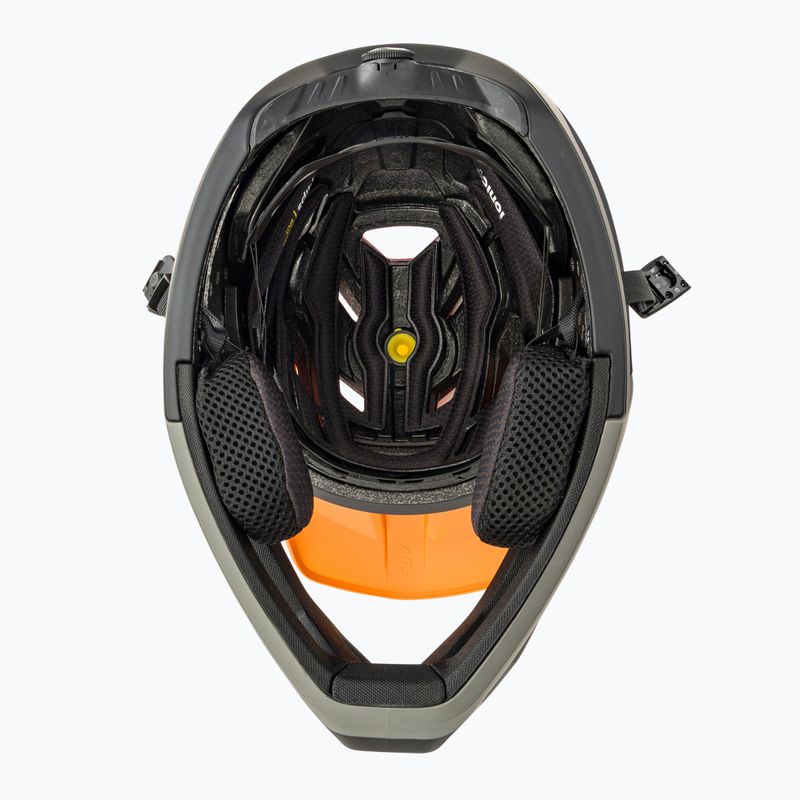 Fox Racing Proframe RS dviratininko šalmas CLYZO juodai oranžinis 30920_009 5