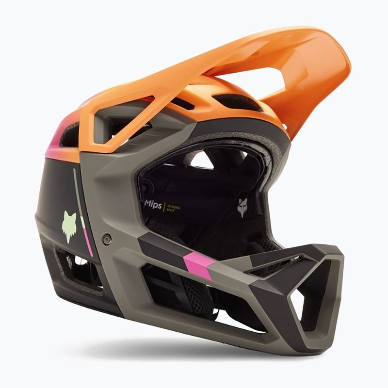 Fox Racing Proframe RS dviratininko šalmas CLYZO juodai oranžinis 30920_009 6