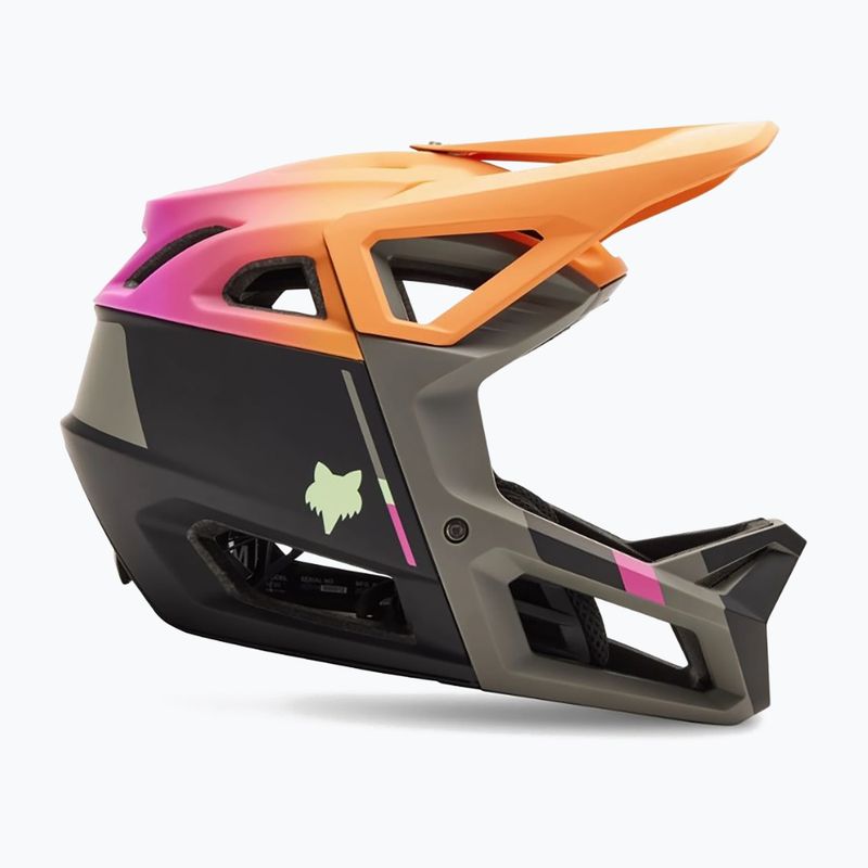 Fox Racing Proframe RS dviratininko šalmas CLYZO juodai oranžinis 30920_009 7