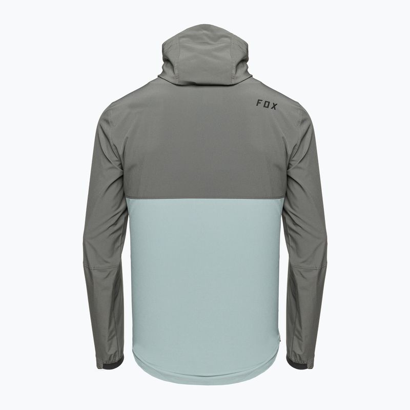 Fox Racing Ranger Wind Pullover pilkai mėlyna vyriška dviratininko striukė 31038_052 2