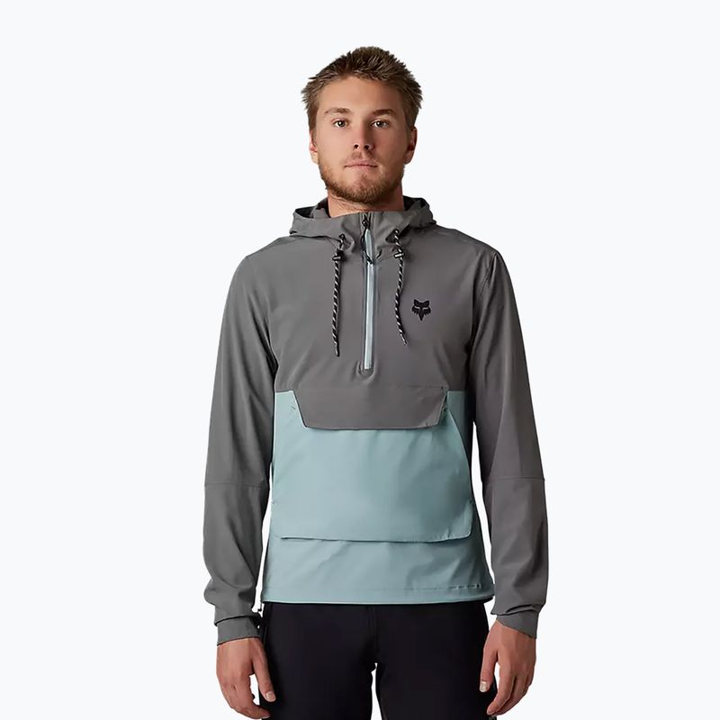 Fox Racing Ranger Wind Pullover pilkai mėlyna vyriška dviratininko striukė 31038_052 6