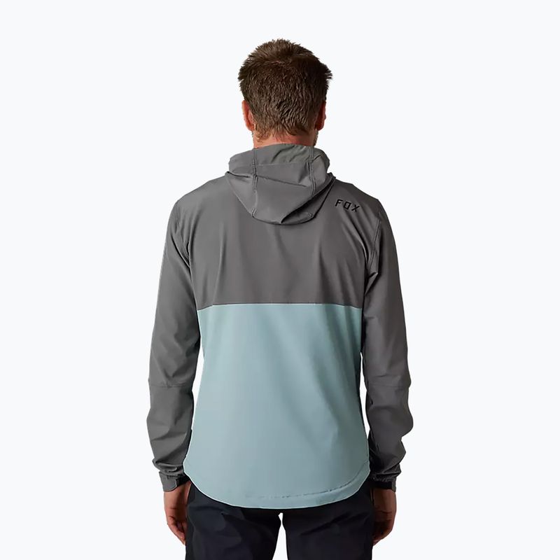 Fox Racing Ranger Wind Pullover pilkai mėlyna vyriška dviratininko striukė 31038_052 8