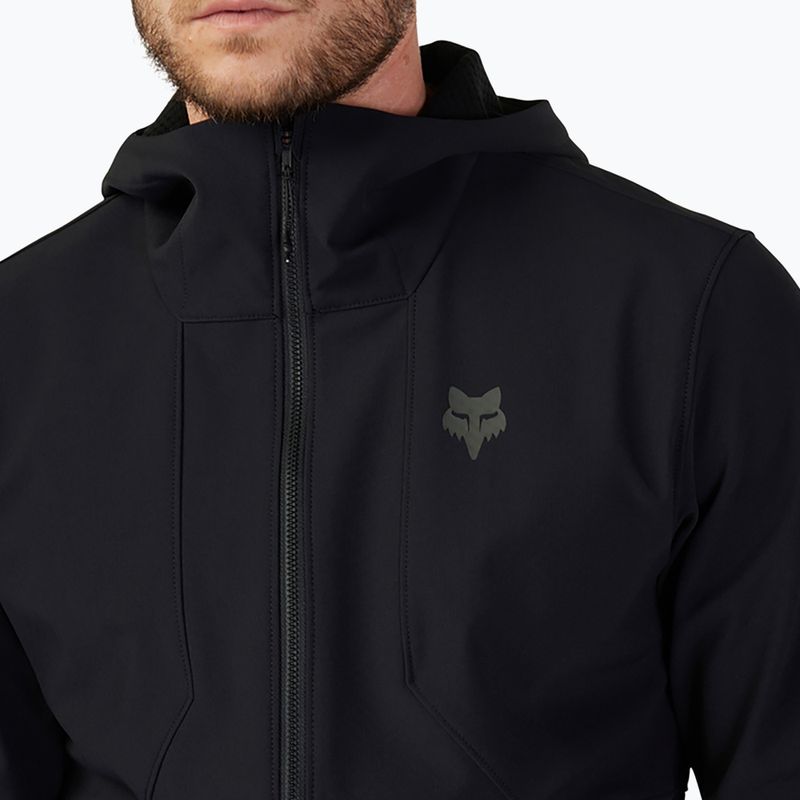 Vyriškos dviračių striukės Fox Racing Ranger Fire Hoodie black 4