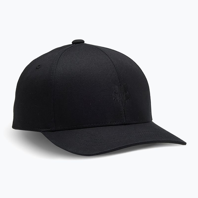 Vaikiška kepuraitė su snapeliu Fox Racing Fox Head 110 Snapback Jr black/black