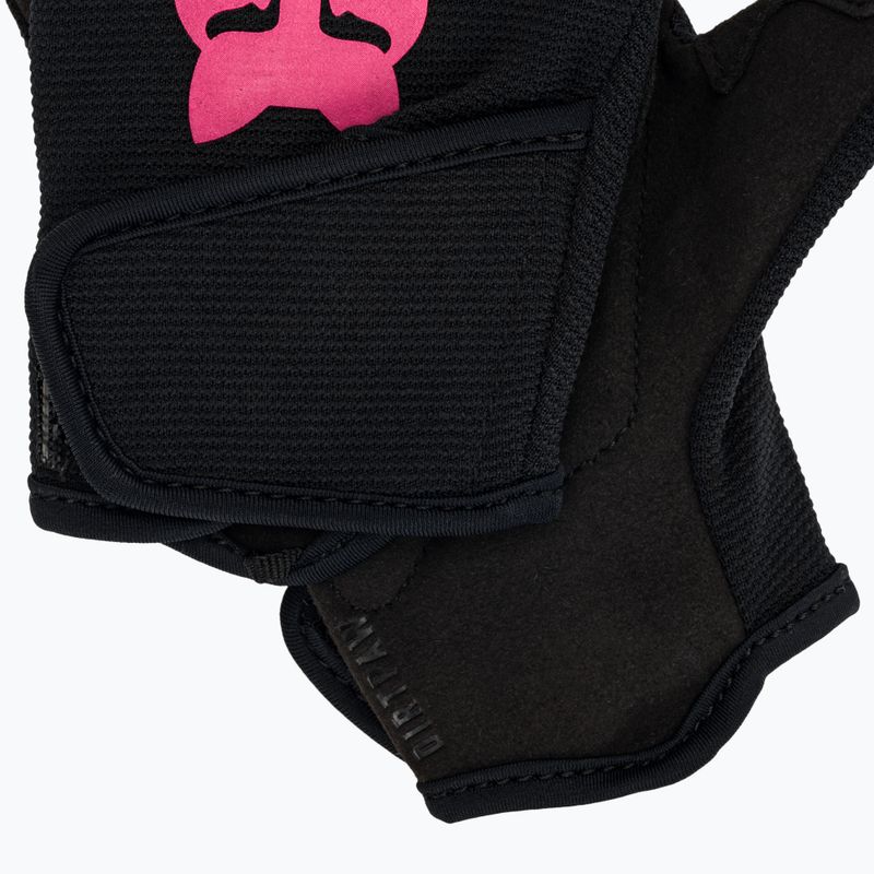 Vaikiškos dviračių pirštinės Fox Racing Kids Dirtpaw Jr black/pink 6
