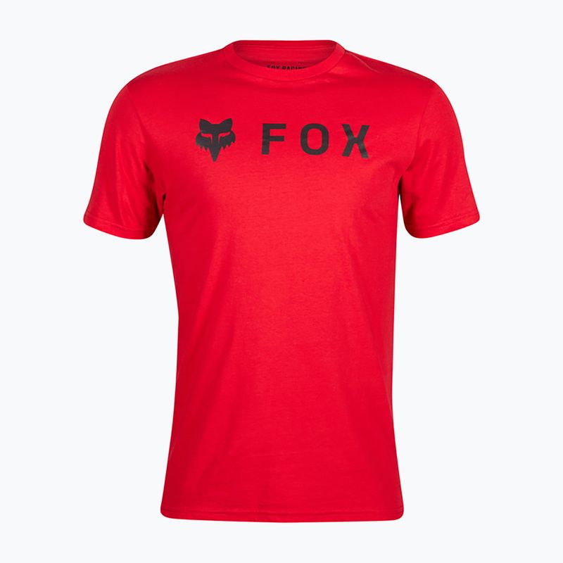 Vyriški dviratininko marškinėliai Fox Racing Absolute flame red 3