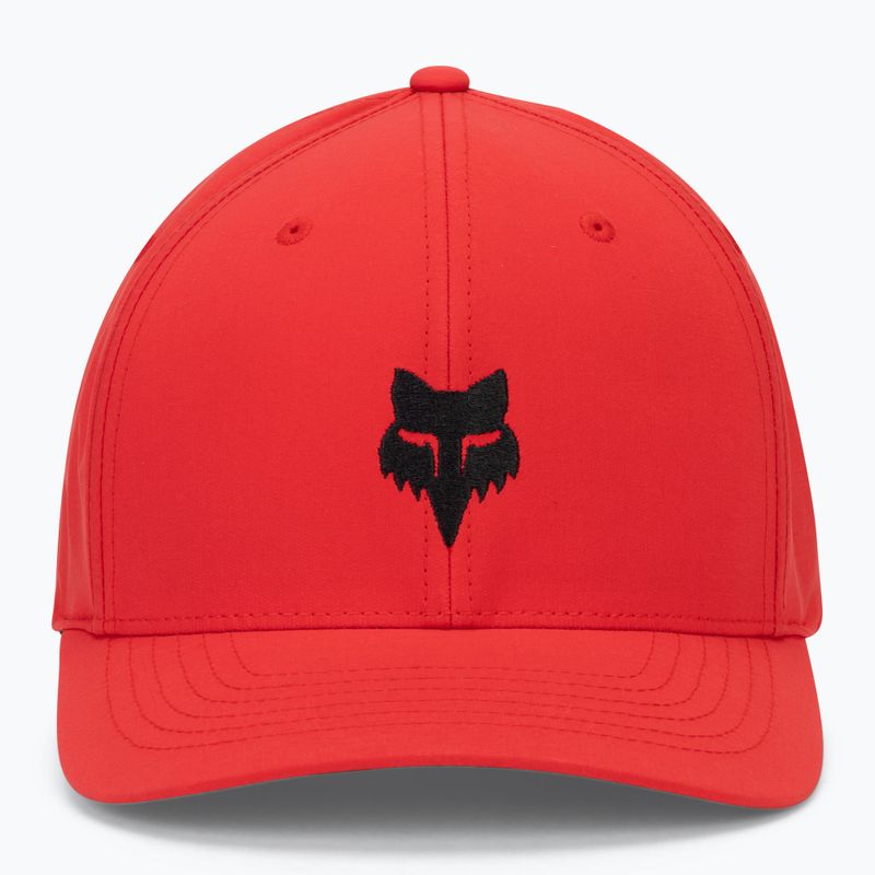 Vyriška kepuraitė su snapeliu Fox Racing Fox Head Select Flexfit Hat flame red 2