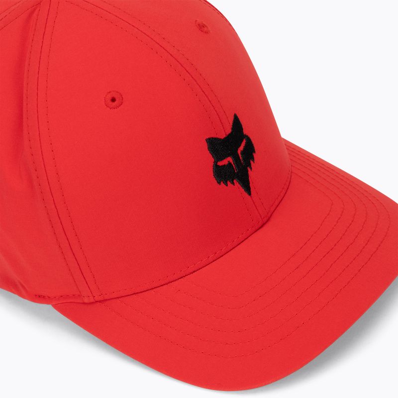 Vyriška kepuraitė su snapeliu Fox Racing Fox Head Select Flexfit Hat flame red 3