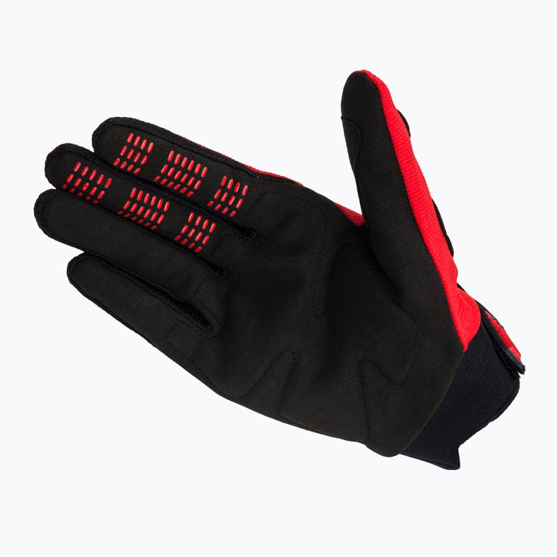 Vyriškos dviratininkų pirštinės Fox Racing Dirtpaw fluorescencinės 4