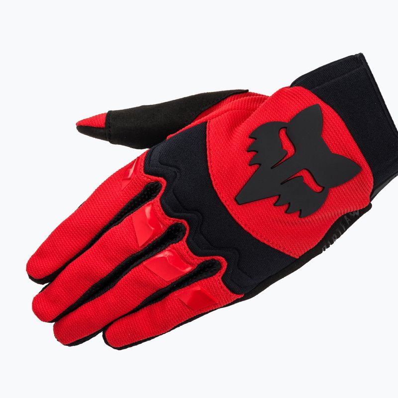Vyriškos dviratininkų pirštinės Fox Racing Dirtpaw fluorescencinės 5