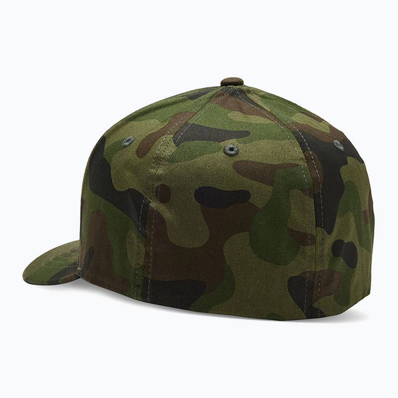 Kepuraitė su snapeliu Fox Racing Fox Head Flexfit green camo 2