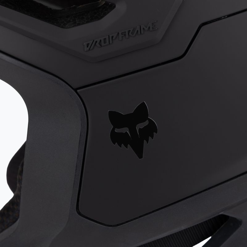 Dviračio šalmas Fox Racing Dropframe Pro matte black 7