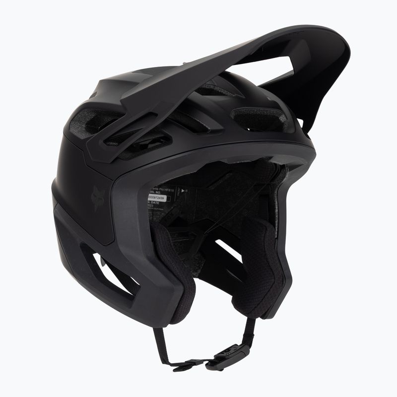 Dviračio šalmas Fox Racing Dropframe Pro matte black 8