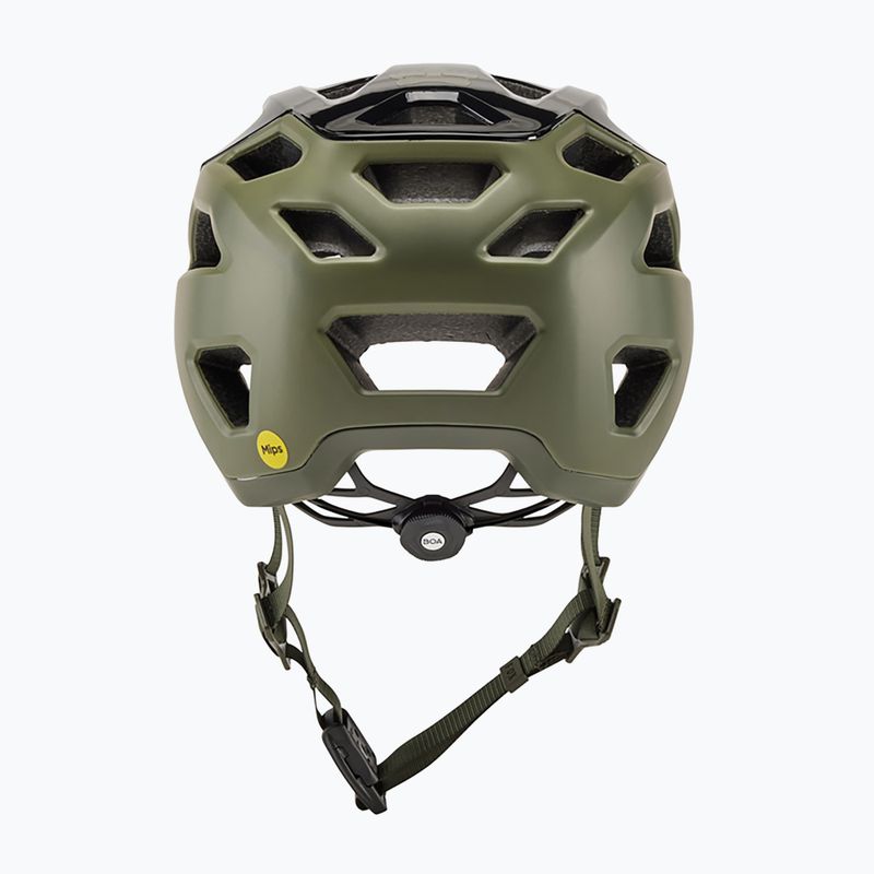 "Fox Racing Crossframe Pro Ashr" alyvuogių žalios spalvos dviratininko šalmas 8