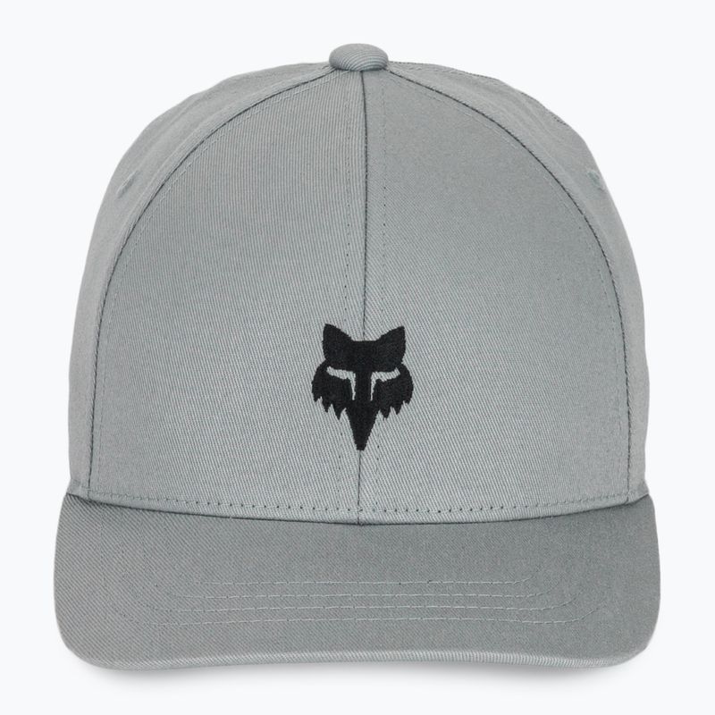 Vaikiška kepurė su snapeliu Fox Racing Fox Head 110 Snapback Jr steel grey 2