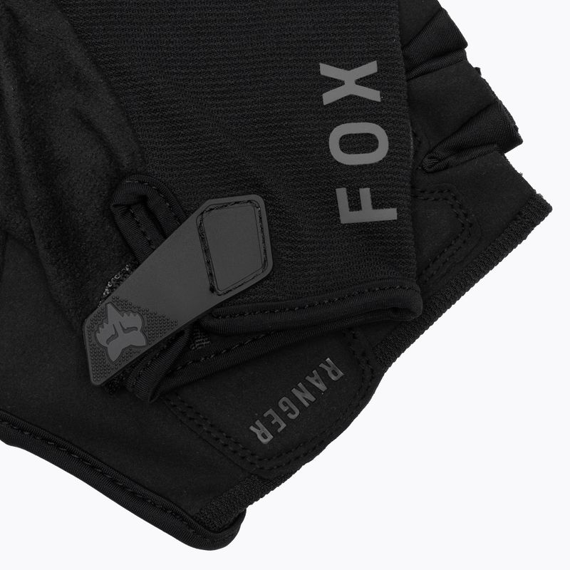 Vyriškos dviračių pirštinės Fox Racing Ranger Gel Short black 4