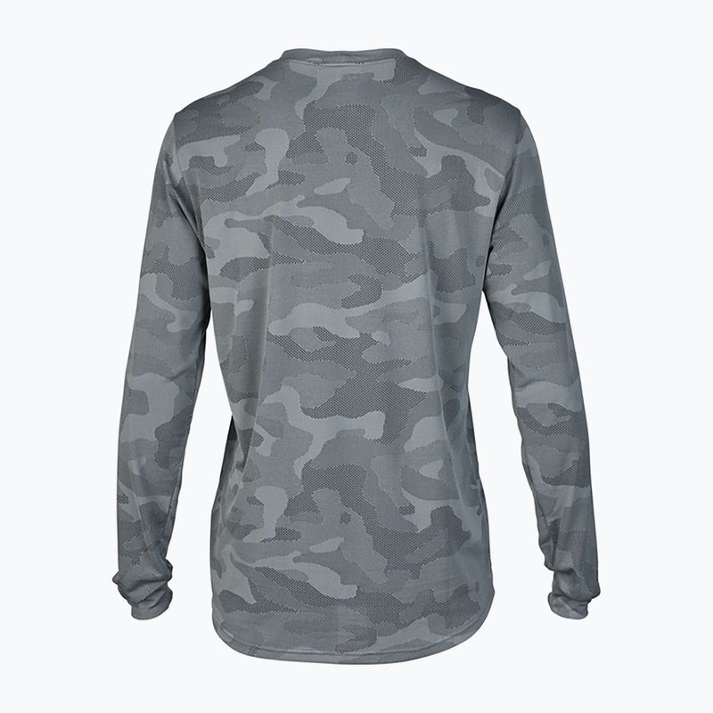 Vyriški dviračių marškinėliai ilgomis rankovėmis Fox Racing Ranger Tru Dri cloud grey 4