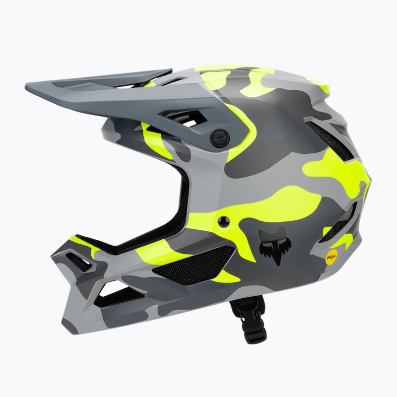 Vaikiškas dviračio šalmas Fox Racing Rampage Camo Jr white camo 5