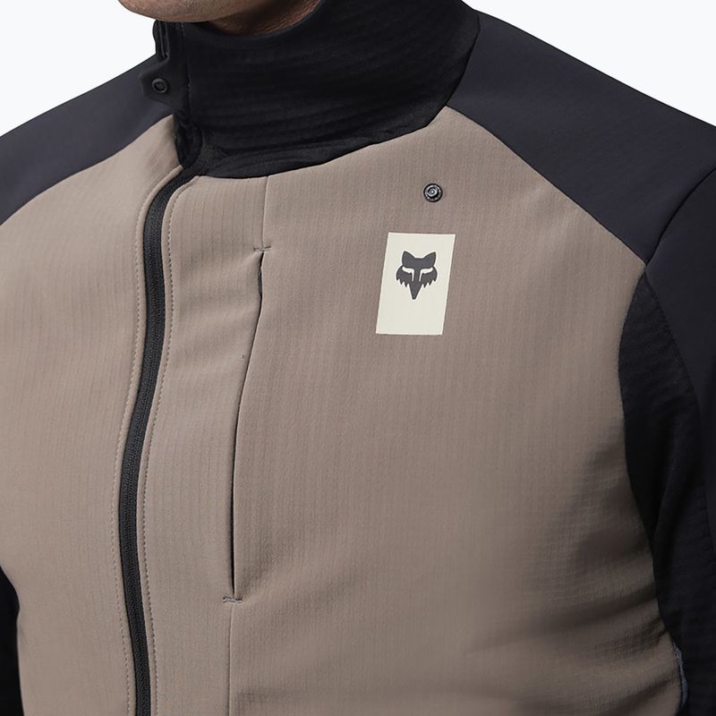 Vyriškas dviračio džemperis Fox Racing Defend Thermal Hoodie ash 3