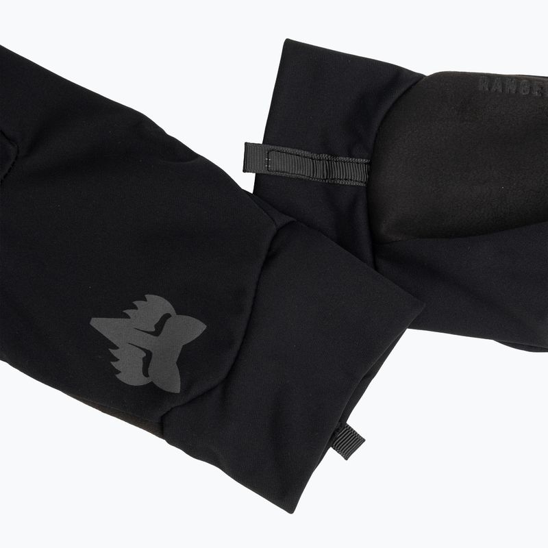 Vyriškos dviračių pirštinės Fox Racing Ranger Water black 5