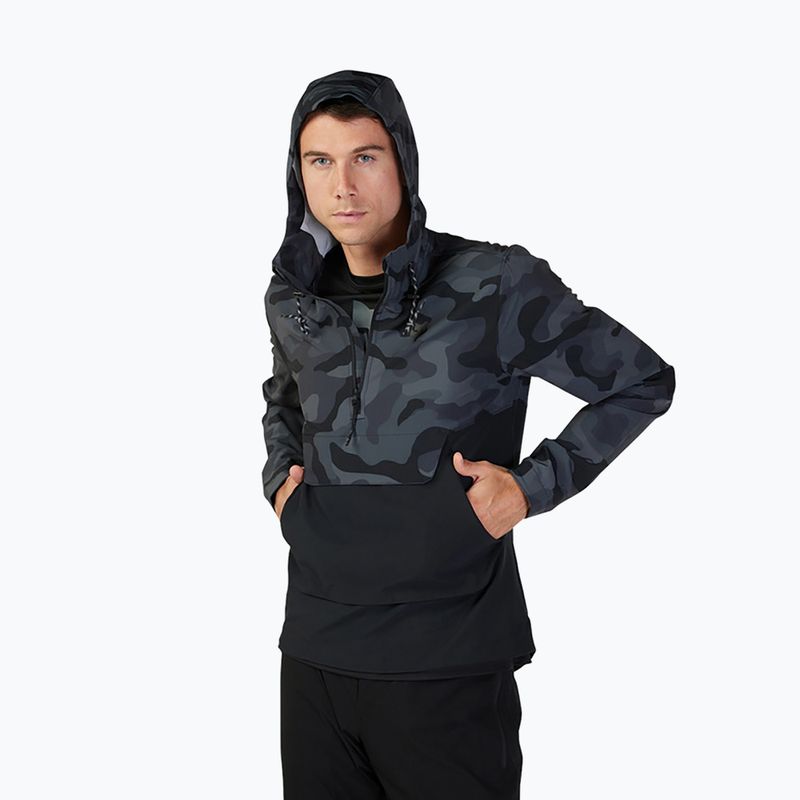 Vyriška dviračių striukė Fox Racing Ranger Wind Pullover black camo 2