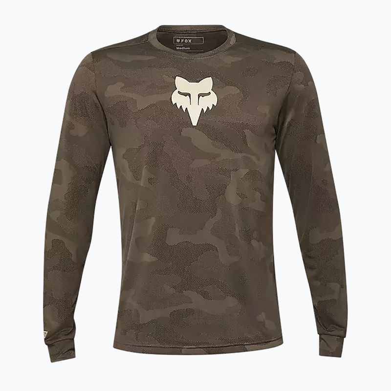Vyriška dviratininkų apranga ilgomis rankovėmis Fox Racing Ranger Tru Dri dirt brown