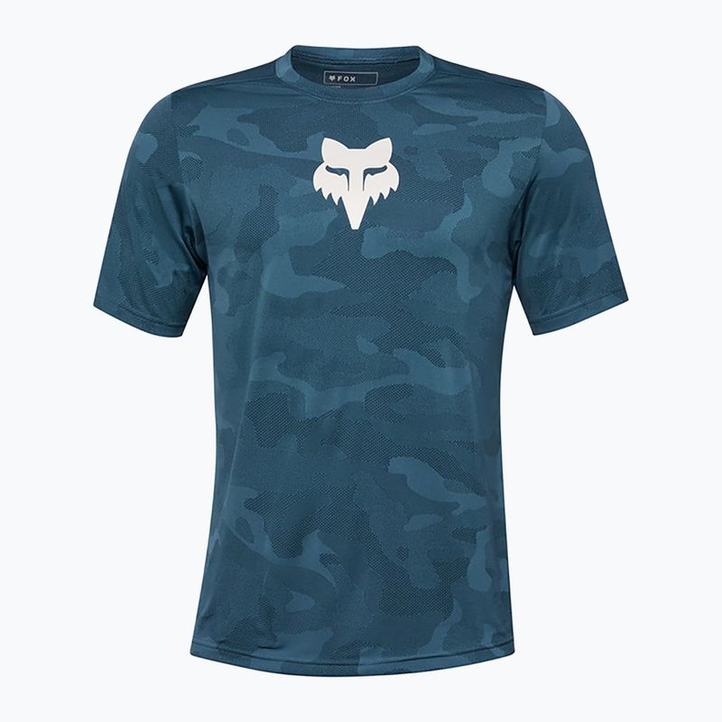 Vyriški Fox Racing Ranger Tru Dri tamsūs vintažiniai dviračių marškinėliai