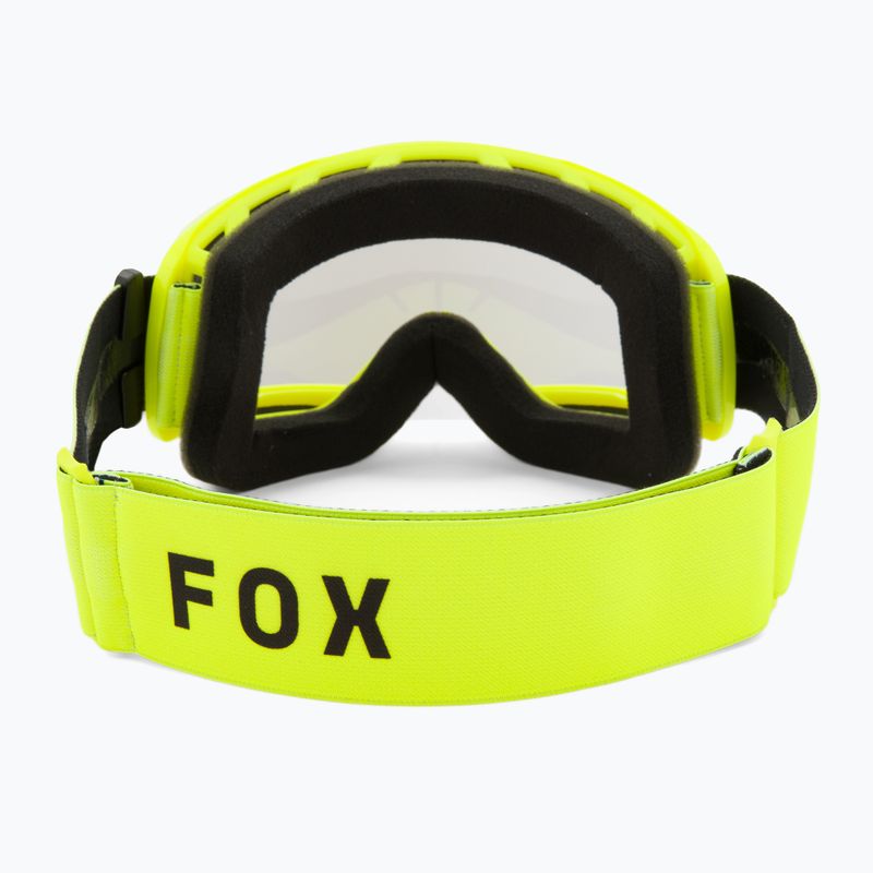Dviračių akiniai Fox Racing Main Core fluorescent yellow/clear 3