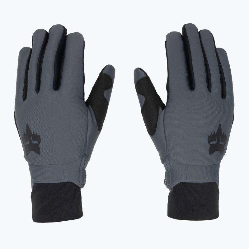 Vyriškos dviračių pirštinės Fox Racing Defend Thermo graphite 2