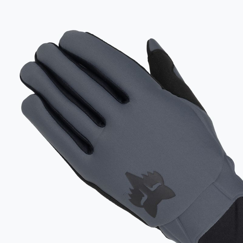 Vyriškos dviračių pirštinės Fox Racing Defend Thermo graphite 4