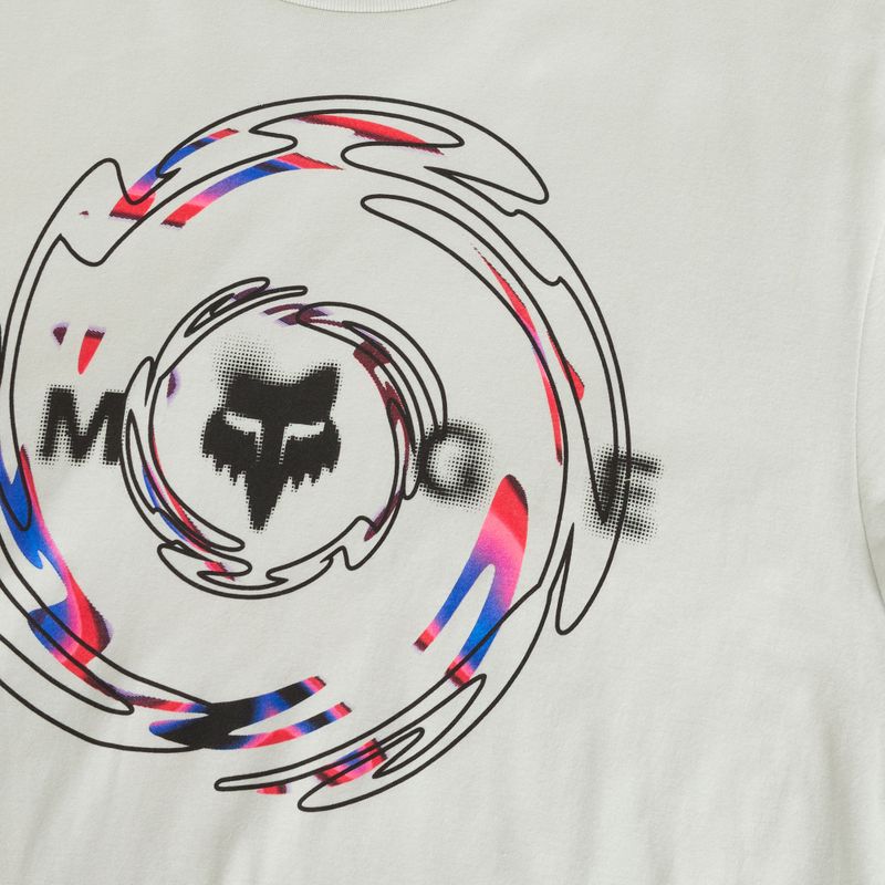 Vyriški marškinėliai Fox Racing Energy Face light grey 5