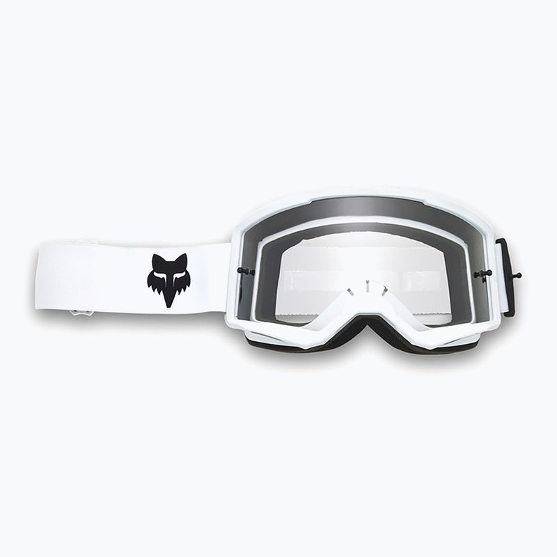 Dviračių akiniai Fox Racing Main Core white/clear