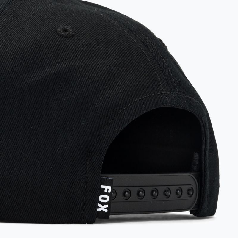 Vyriška kepurė su snapeliu Fox Racing Fox Head Rope Hat black/black 4