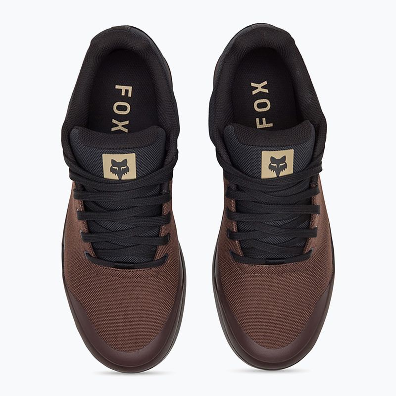 Vyriški platforminiai dviračių batai Fox Racing Union Canvas cocoa 6