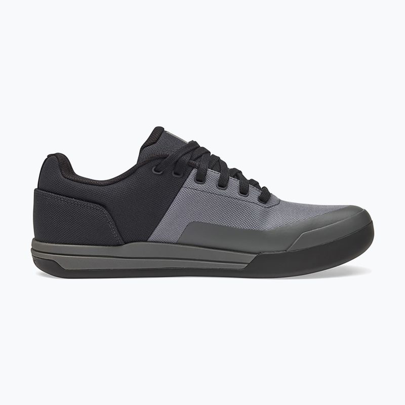 Vyriški platforminiai dviračių batai Fox Racing Union Canvas dark shadow grey 9