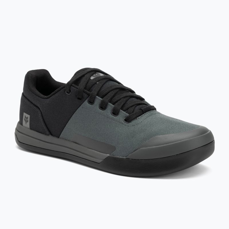 Vyriški platforminiai dviračių batai Fox Racing Union Canvas dark shadow grey
