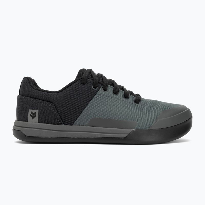 Vyriški platforminiai dviračių batai Fox Racing Union Canvas dark shadow grey 2