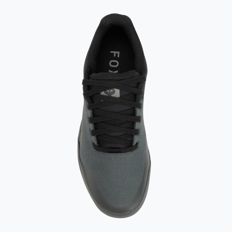 Vyriški platforminiai dviračių batai Fox Racing Union Canvas dark shadow grey 5
