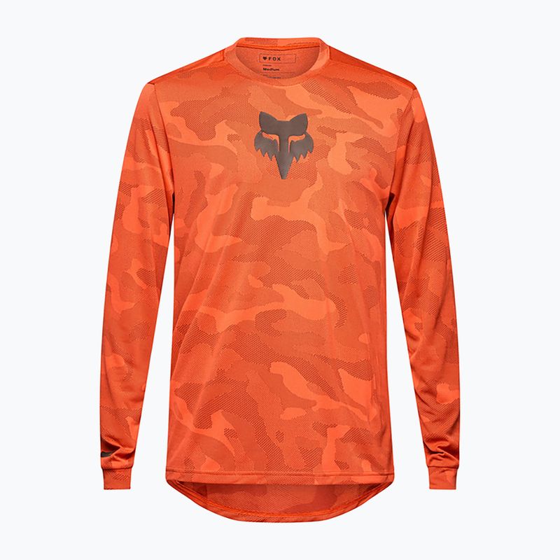 Vyriška dviračių apranga ilgomis rankovėmis Fox Racing Ranger Tru Dri blood orange