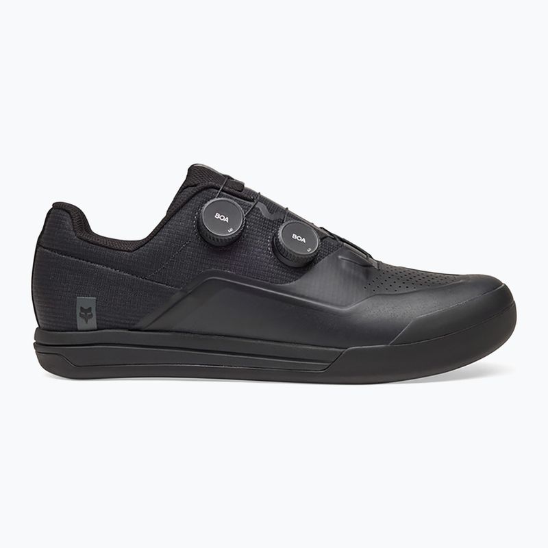 Vyriški platforminiai dviračių batai Fox Racing Union BOA Flat black 8
