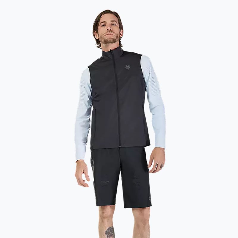 Vyriška dviračių liemenė Fox Racing Ranger Wind black