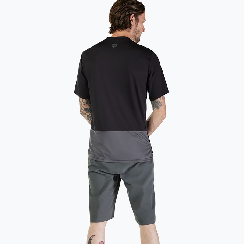 Vyriški dviračių marškinėliai Fox Racing Ranger Wordmark black 2