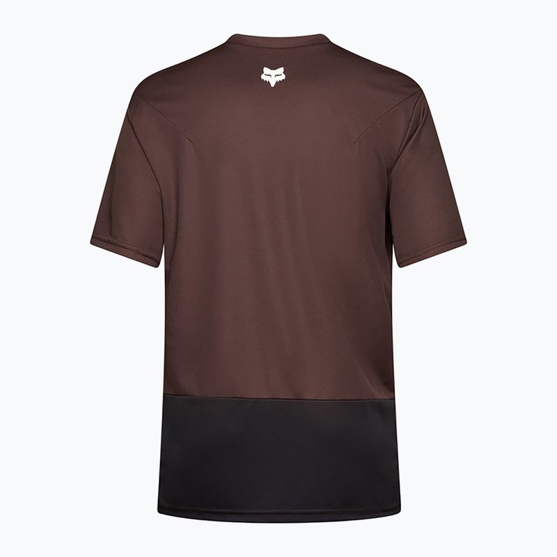 Vyriški dviračių marškinėliai Fox Racing Ranger Wordmark cocoa brown 2