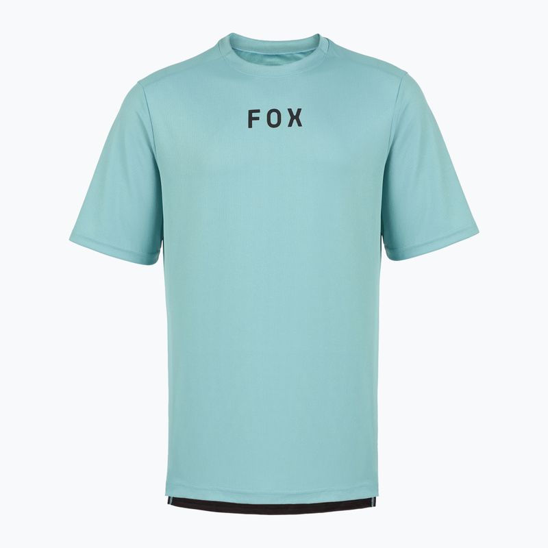 Vyriški dviračių marškinėliai Fox Racing Ranger Wordmark vintage wash blue