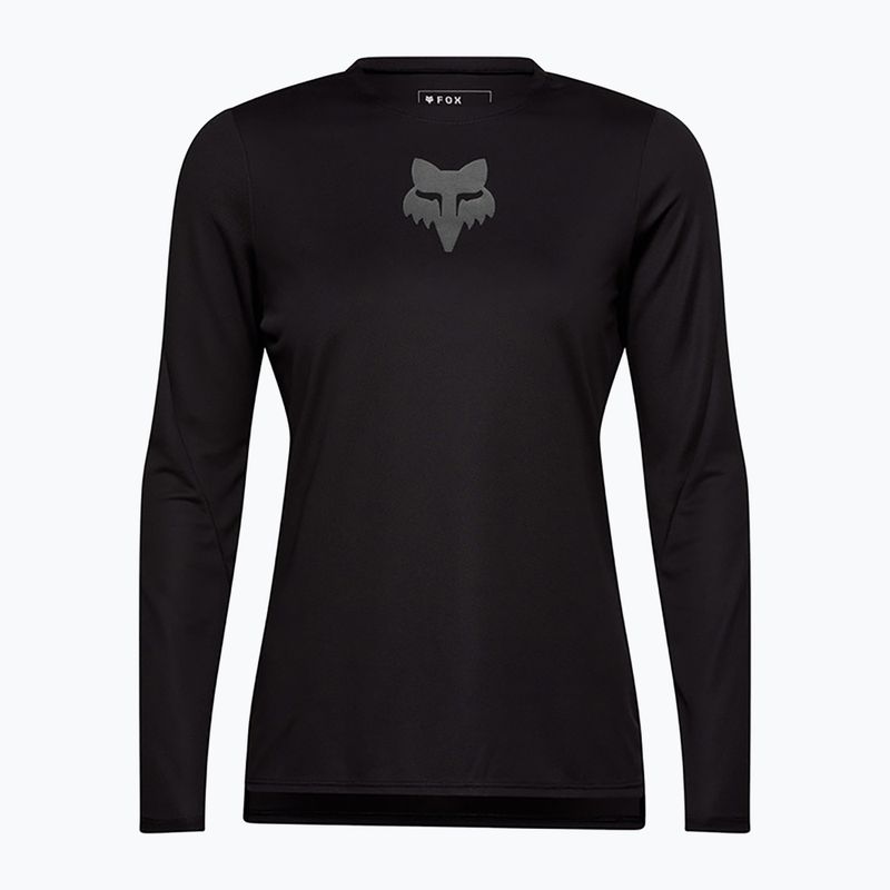 Moteriški dviračių marškinėliai ilgomis rankovėmis Fox Racing Ranger Fox Head W black 3