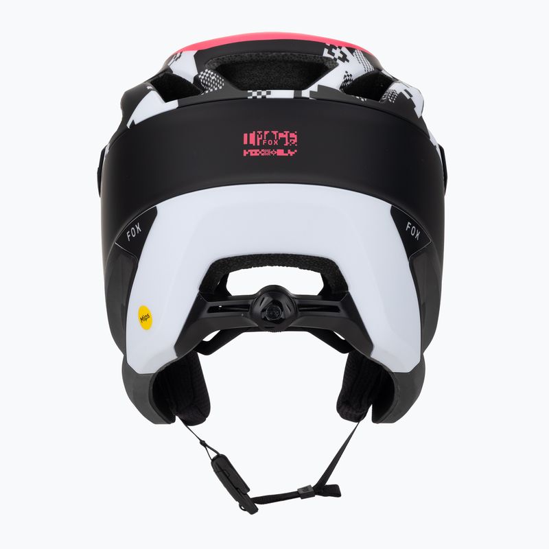 Dviračio šalmas Fox Racing Dropframe Pro Digi Image black/white 4