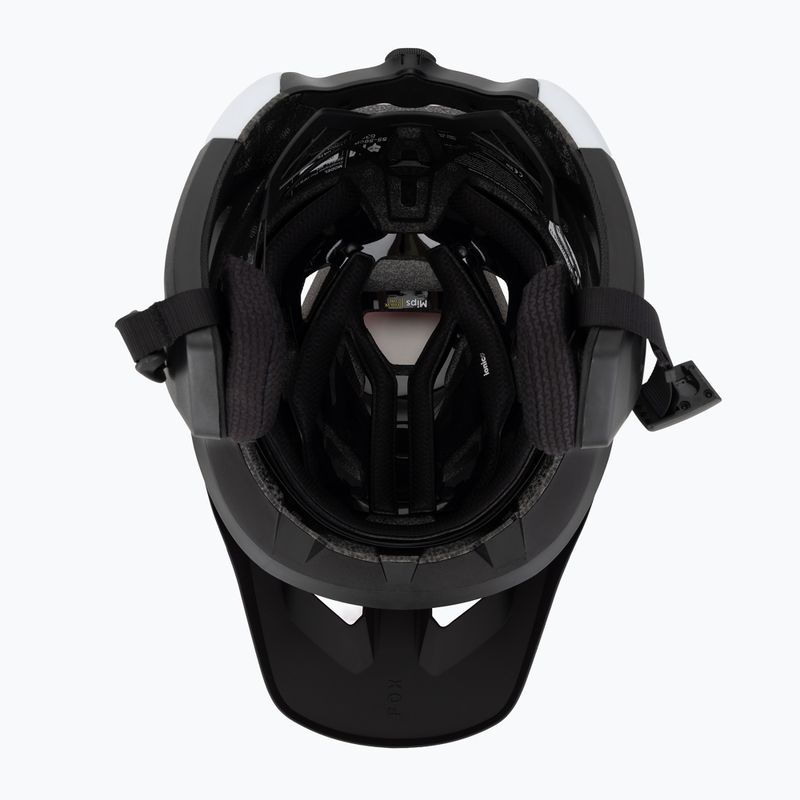 Dviračio šalmas Fox Racing Dropframe Pro Digi Image black/white 5