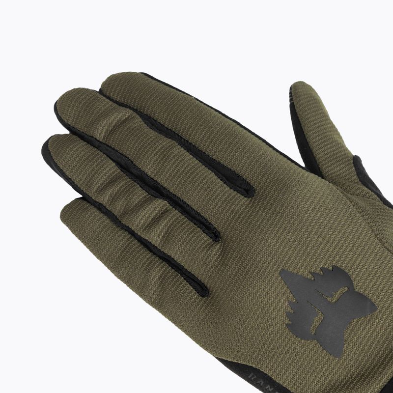 Vyriškos dviračių pirštinės Fox Racing Ranger military 4